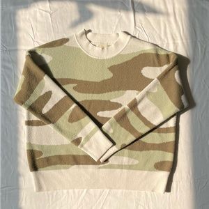 Crewneck Camo Sweater